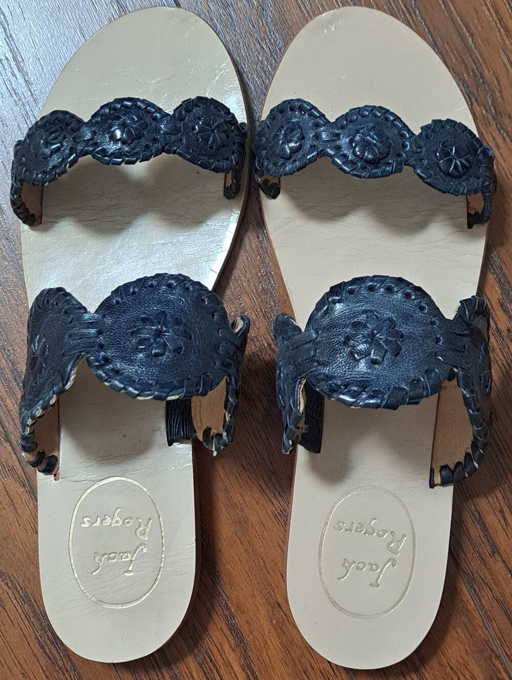 Black Lauren Jack Rogers Sandals
